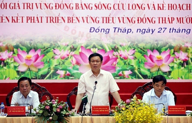 Phó Thủ tướng Vương Đình Huệ chủ trì hội nghị - (Nguồn Internet)