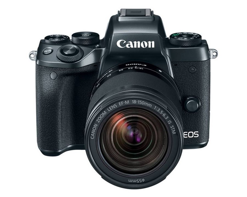 Mẫu máy ảnh mirrorless EOS M5 ra mắt gần đây được Canon trang bị cảm biến APS-C.
