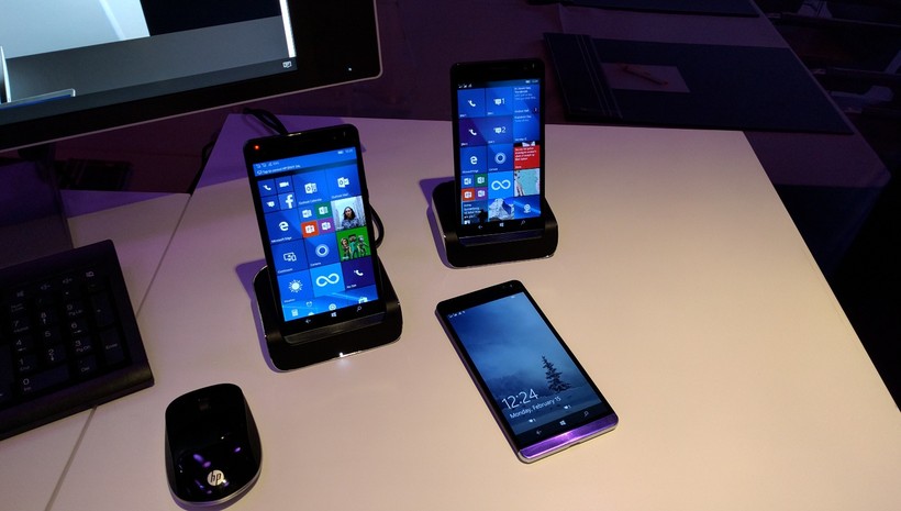 HP và Microsoft đang hợp tác để phát triển điện thoại Windows 10
