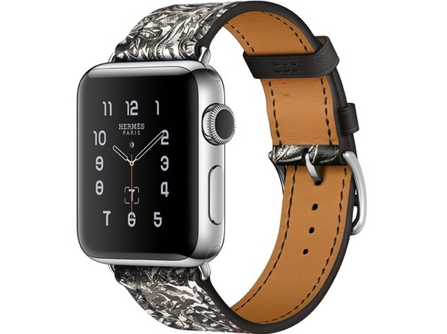 Apple Watch với dây đeo Equator Tatoutage do Hermes phát hành