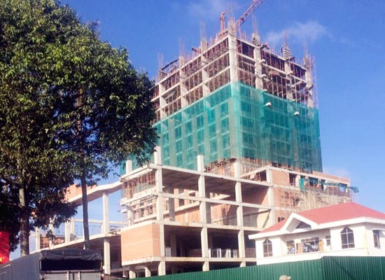 Dù chưa có giấy phép xây dựng, nhưng nhiều hạng mục của công trình khách sạn Mường Thanh Buôn Ma Thuột đã được xây dựng.