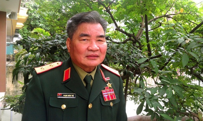 Anh hùng LLVTND, Trung tướng Phạm Xuân Thệ (Ảnh: Nhật Minh).