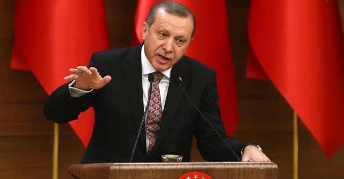 Tổng thống Thổ Nhĩ Kỳ Recep Tayyip Erdoga. Ảnh AFP 2016/ Adem Altan
