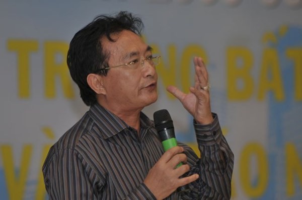 Ông Nguyễn Văn Đực, Phó giám đốc công ty bất động sản Đất Lành