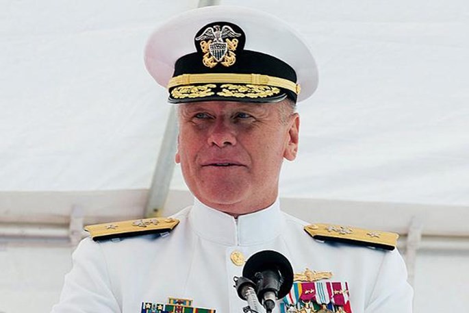 Thiếu tướng hải quân Mỹ Richard Williams cũng bị phát hiện xem hình ảnh "thiếu vải" tại căn cứ ở San Diego - Ảnh: Hải quân Mỹ