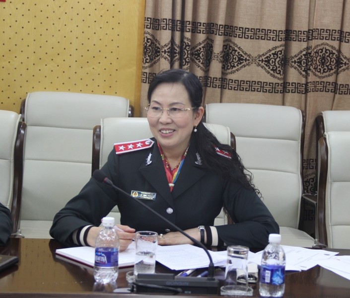 Bà Lê Thị Thủy - Phó Tổng Thanh tra Chính phủ.