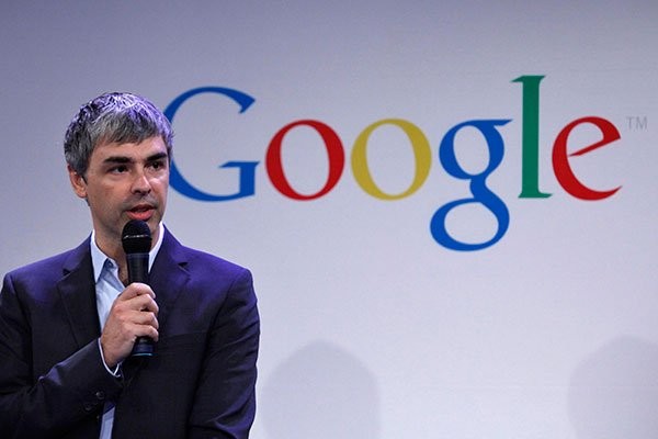 Larry Page, ông chủ của tập đoàn Alphabet.
