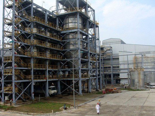 Nhà máy Bio-Ethanol Dung Quất đã ngưng hoạt động