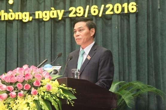  ông Nguyễn Văn Tùng, Phó Bí thư Thành ủy, Chủ tịch UBND thành phố Hải Phòng.