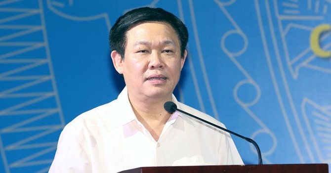Phó thủ tướng Vương Đình Huệ. Ảnh: VGP/Thành Chung