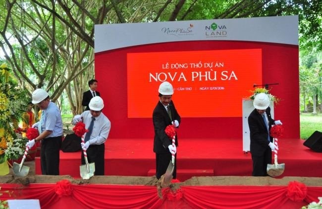 Lễ khởi công dự án Serai Nova Phù Sa Resort. (Ảnh: Internet)