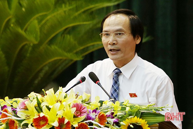Giám đốc Sở NN&PTNT Hà Tĩnh Nguyễn Văn Việt. (Ảnh: Báo Hà Tĩnh)