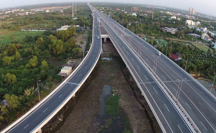 Hình ảnh tuyến cao tốc Tp. HCM - Long Thành - Dầu Giây.