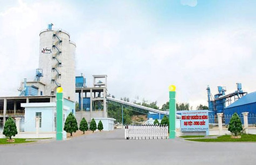 Nhà máy Xi măng Đại Việt - Dung Quất. (Ảnh: Internet)