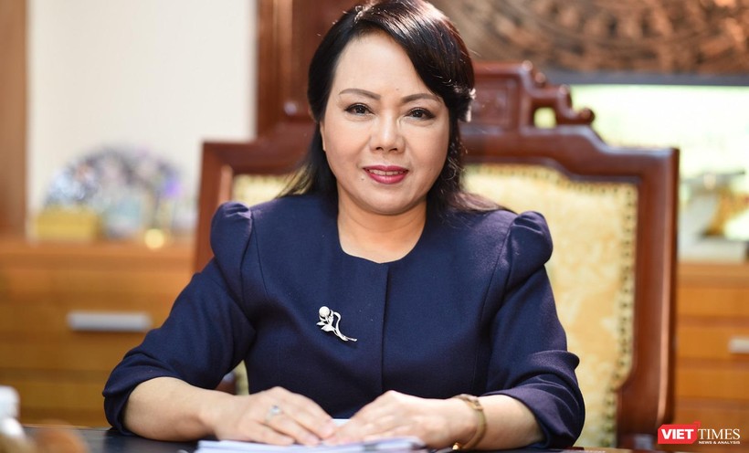 Bộ trưởng Y tế Nguyễn Thị Kim Tiến.