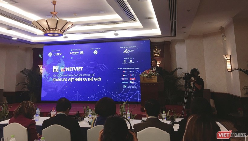Hội thảo “Kết nối và phát huy các nguồn lực để Stat-up Việt nhìn ra thế giới" (Nguồn: Infonet)