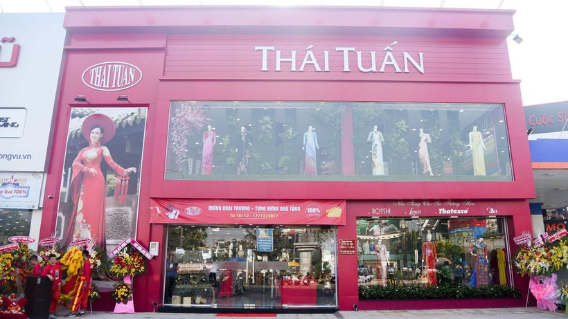 Một showroom của Thái Tuấn (Ảnh: Thái Tuấn Fashion)