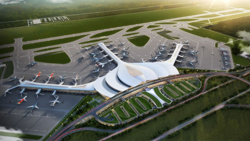 Phối cảnh dự án sân bay quốc tế Long Thành (Ảnh: ACV)