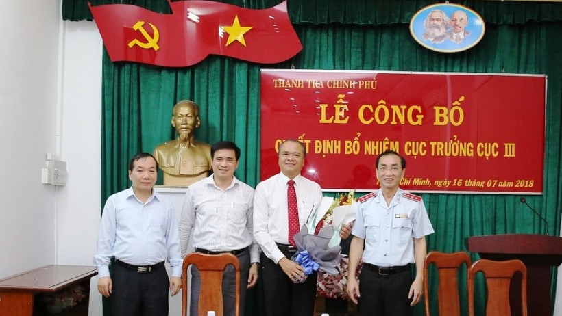 Lễ trao Quyết định bổ nhiệm ông Trần Văn Mây. Ảnh: TTCP