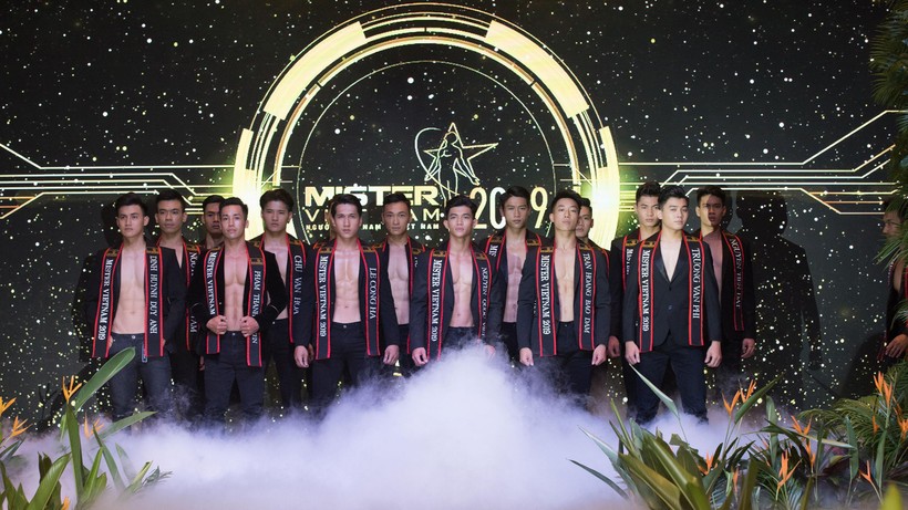 Một số gương mặt trong 30 "mỹ nam" hot nhất Mister Vietnam 2019 được giới thiệu chiều 18/8