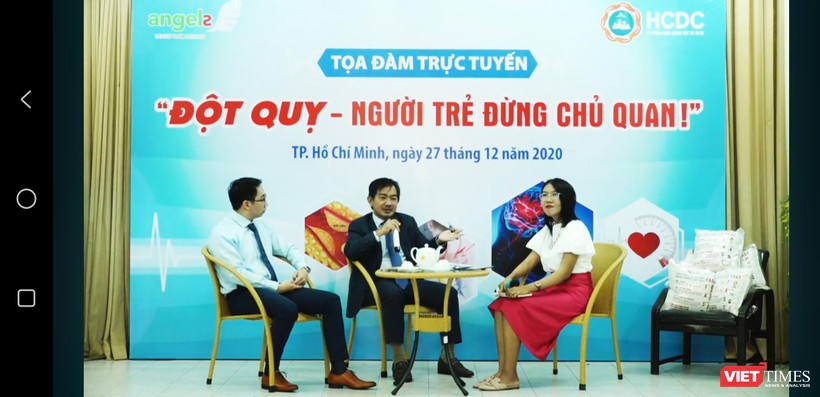 Chủ tịch Hội Đột quỵ TP.HCM, BS Nguyễn Huy Thắng cảnh báo đừng coi thường, tỷ lệ đột quỵ ở người trẻ tăng theo từng năm (Ảnh: HB) 