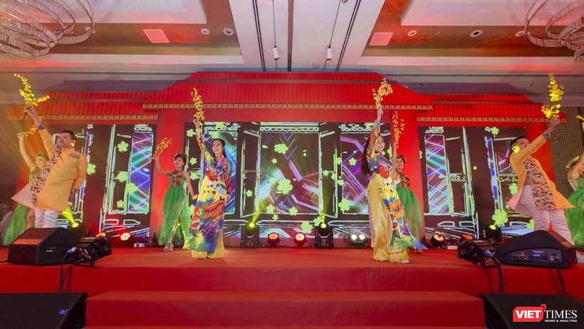 Lễ hội Tết Việt 2020 hồi đầu năm ngoái đã thu hút hơn 50.000 khách tham dự (Ảnh: TB) 