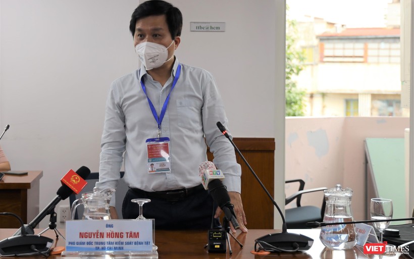 Phó Giám đốc Trung tâm Kiểm soát Bệnh tật TP.HCM Nguyễn Hồng Tâm