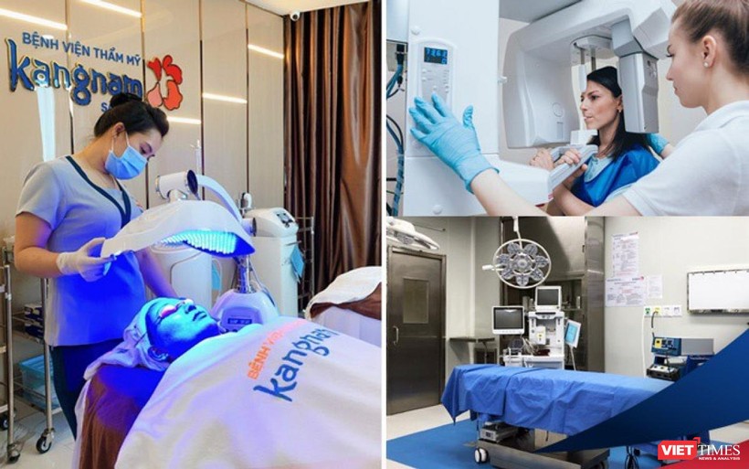 Những thiết bị hiện đại tại Bệnh viện Thẩm mỹ Kangnam Sài gòn được đăng tải quảng bá trên website của cơ sở này