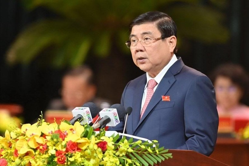Nguyên Chủ tịch UBND TP.HCM Nguyễn Thành Phong bị kỷ luật bằng hình thức cảnh cáo. Ảnh: Lao động