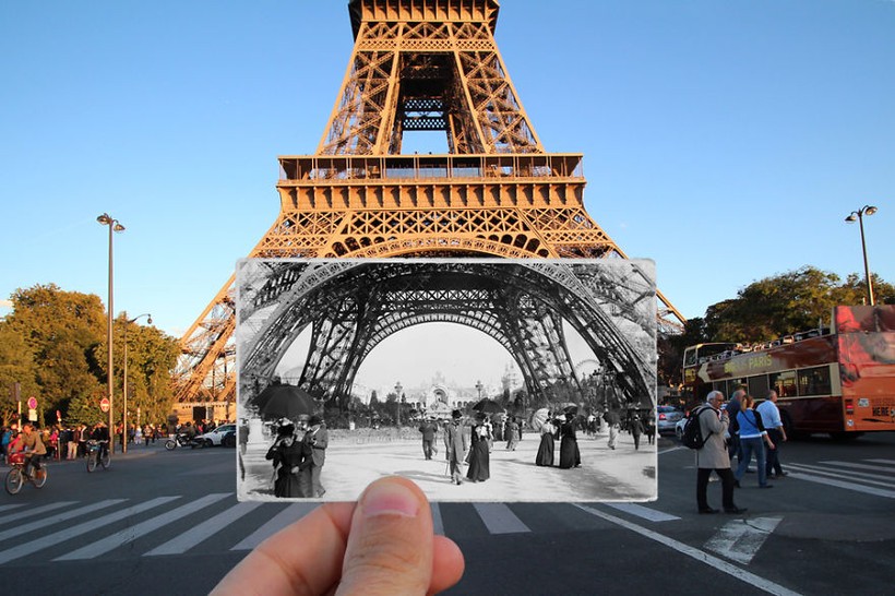 Paris xưa và nay qua những bức ảnh độc nhất
