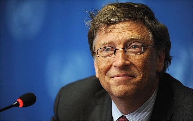 Tỷ phú Bill Gates. (Nguồn: telegraph.co.uk)