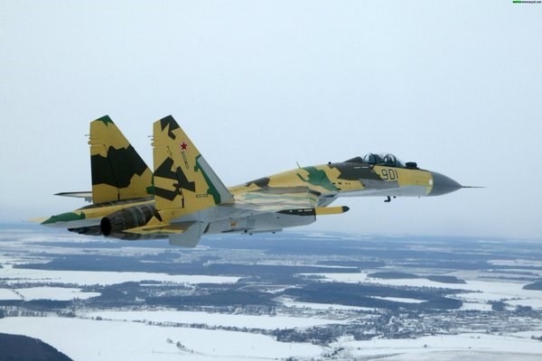 Máy bay Su-35 của Nga.