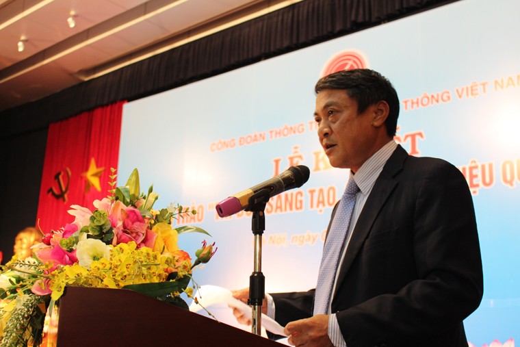 Thứ trưởng Bộ TT&TT Phạm Hồng Hải phát biểu tại Lễ ký kết