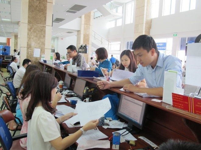 Theo báo cáo của Cục thuế Hà Nội, đến nay đã có khoảng 98% doanh nghiệp trên địa bàn nộp hồ sơ khai thuế qua mạng và khoảng 96% doanh nghiệp đăng ký nộp thuế điện tử. Ảnh minh hoạ: Internet.