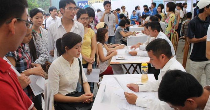 Triển vọng thị trường việc làm tại Việt Nam được nhìn nhận khá tích cực từ cả hai phía ứng viên và nhà tuyển dụng. Ảnh minh hoa: Internet