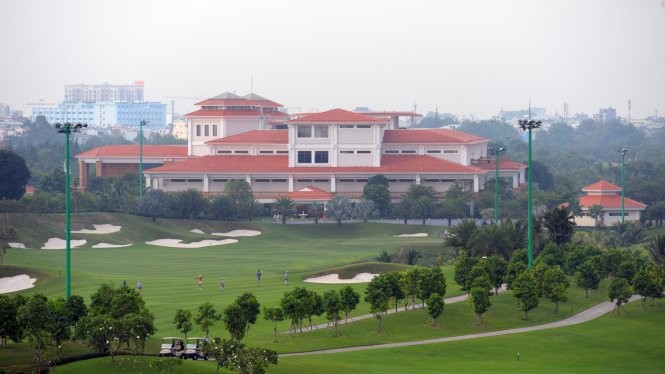 Sân golf Tân Sơn Nhất - Ảnh: Hữu Khoa