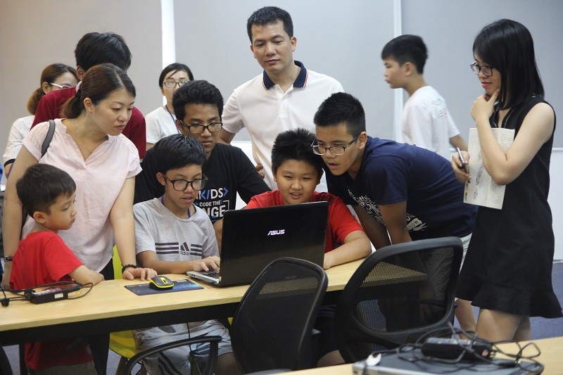 Code for Vietnam mang đến trải nghiệm cho những đứa trẻ được trở thành những Lập trình viên, nhà thiết kế đồ họa, nhà phát triển trò chơi thực thụ.