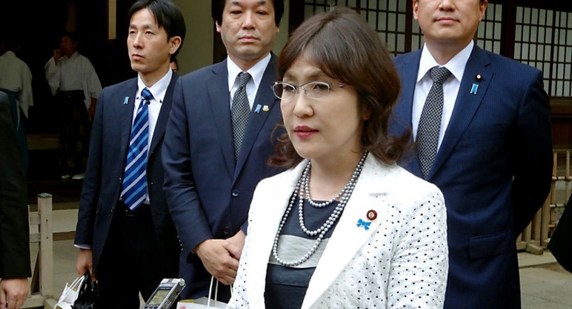 Bộ trưởng Quốc phòng Nhật Bản Tomomi Inada. Ảnh: AFP