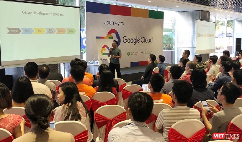 Hội thảo Google Cloud for Start-ups tổ chức tại TP.Hồ Chí Minh với sự tham dự của hàng trăm start-up và các nhà phát triển vừa diễn ra sáng nay.