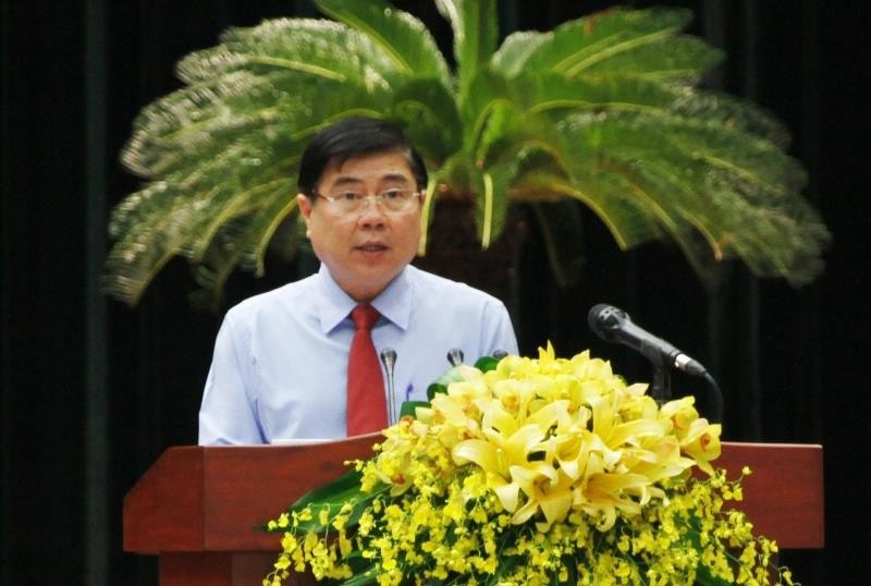 Ông Nguyễn Thành Phong, Chủ tịch UBND TP Hồ Chí Minh