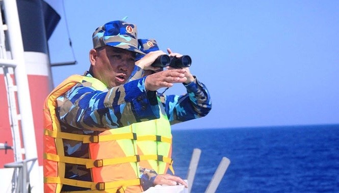 Một lần triển khai nhiệm vụ của lực lượng cảnh sát biển.