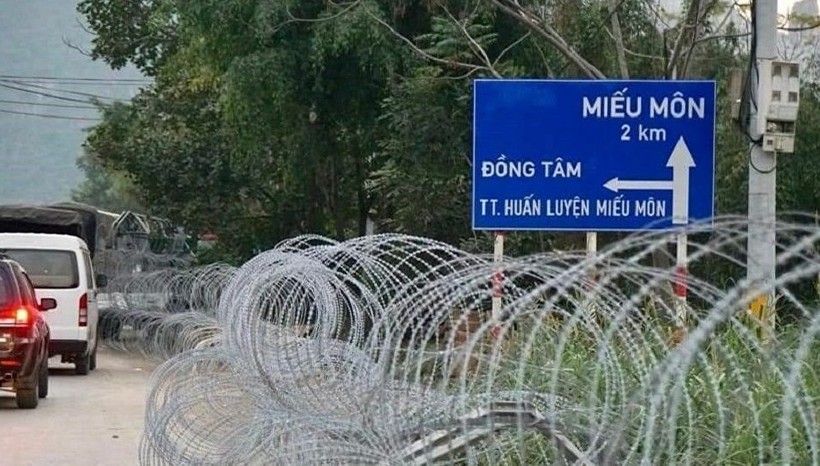 Đồng Tâm là 1 trong 4 vấn đề nổi cộm nhất mà Thủ tướng yêu cầu Hà Nội nghiêm túc xử lý. Ảnh: TTXVN.