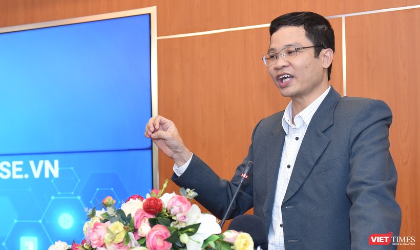 Ông Nguyễn Phú Tiến - Phó Cục trưởng cục Tin học hóa đánh giá cao nền tảng Make in Vietnam Base.vn