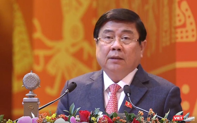 Ông Nguyễn Thành Phong - Ủy viên Trung ương Đảng, Phó Bí thư Thành ủy, Chủ tịch UBND TP. HCM.