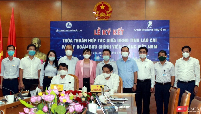 Lễ ký kết thỏa thuận hợp tác giữa UBND tỉnh Lào Cai và VNPT