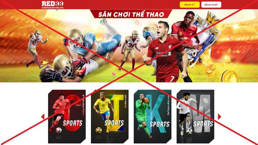 Website king.choithethao.live được xác định vi phạm về cung cấp trò chơi điện tử cờ bạc, cá cược.