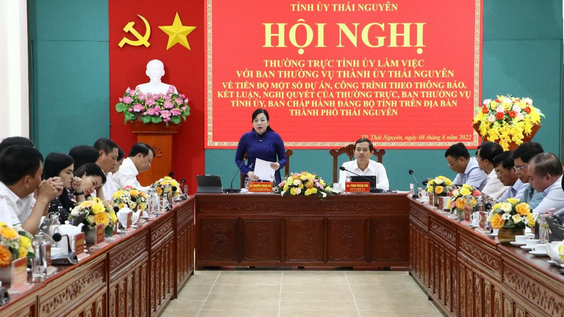 Bí thư Tỉnh ủy Nguyễn Thanh Hải phát biểu chỉ đạo tại Hội nghị.