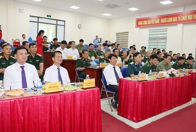 Quang cảnh Đại hội lần thứ nhất Hội Tướng lĩnh huyện Đức Thọ.