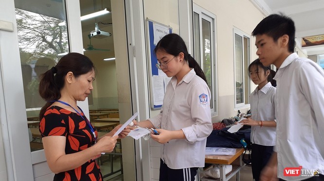 Kỳ thi vào lớp 10 THPT của Hà Nội năm học 2023-2023 sẽ diễn ra vào ngày 10-12/6. Ảnh minh hoạ.