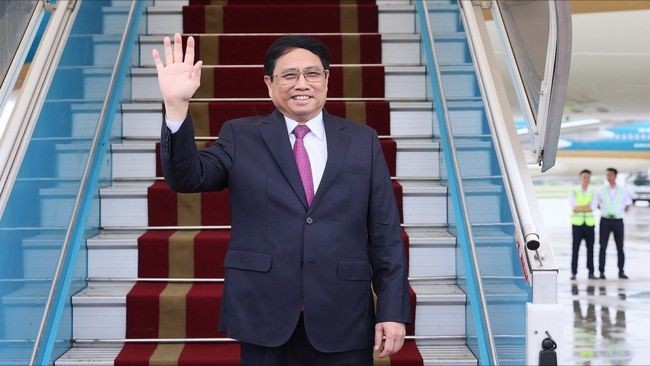 Đây là chuyến thăm chính thức Trung Quốc đầu tiên của Thủ tướng Phạm Minh Chính.
